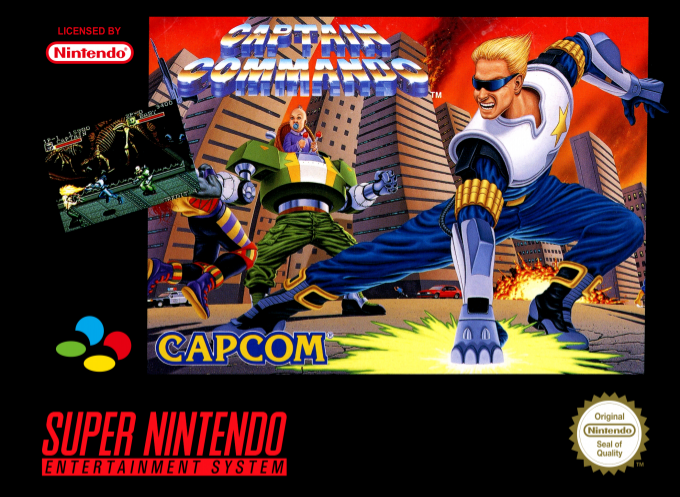 Captain Commando — box-2D (EU)
