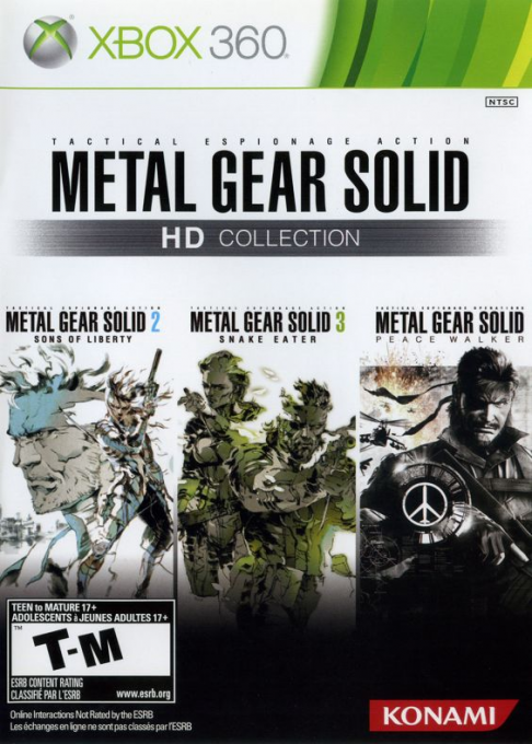 Metal Gear Solid - HD Collection — box-2D (CA)