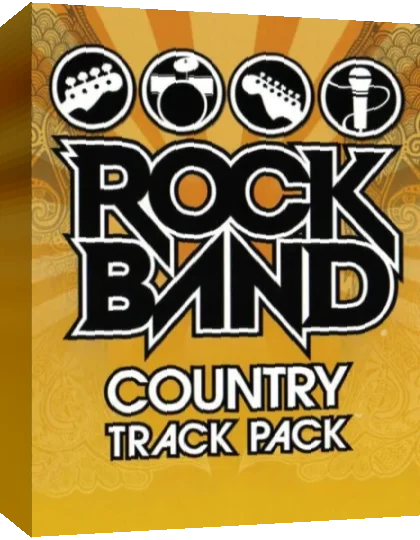 Rock Band - Country Track Pack — box-3D (US)