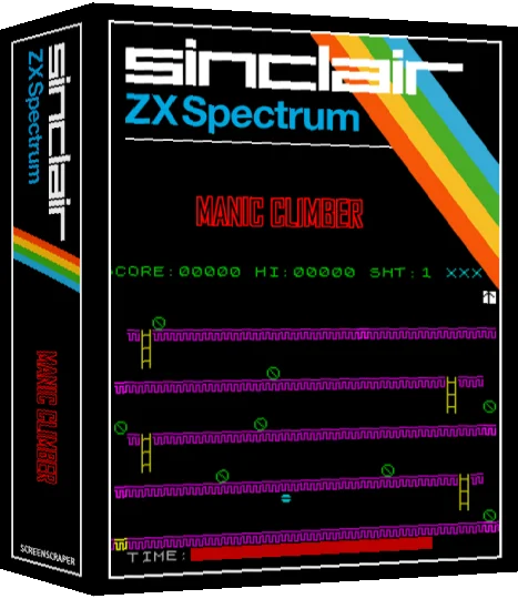 Manic Climber — box-3D (SS)