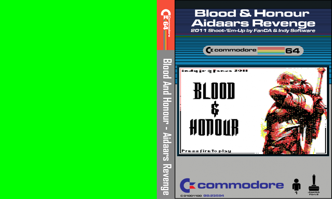 Blood & Honour : Aidaars Revenge — box-texture (CUS)