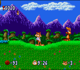Bubsy in : Claws Encounters of the Furred Kind — ss (WOR)