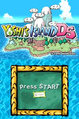 Yoshi's Island DS — sstitle (WOR)