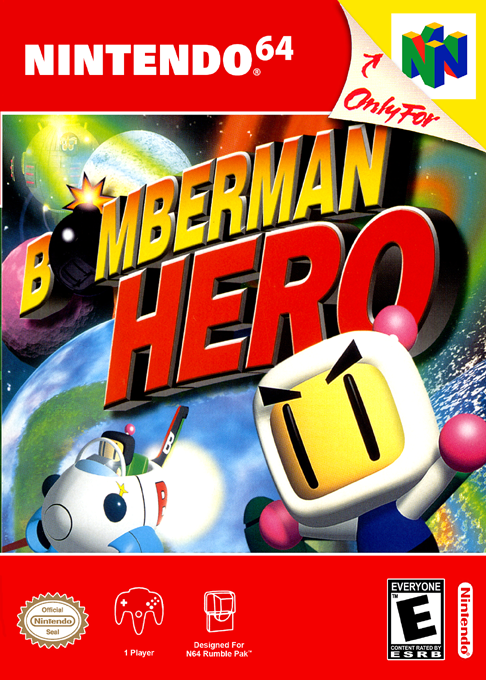 Bomberman Hero box art