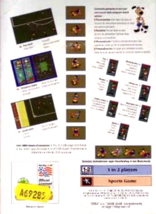World Cup Usa 94 — box-2D-back (UK)