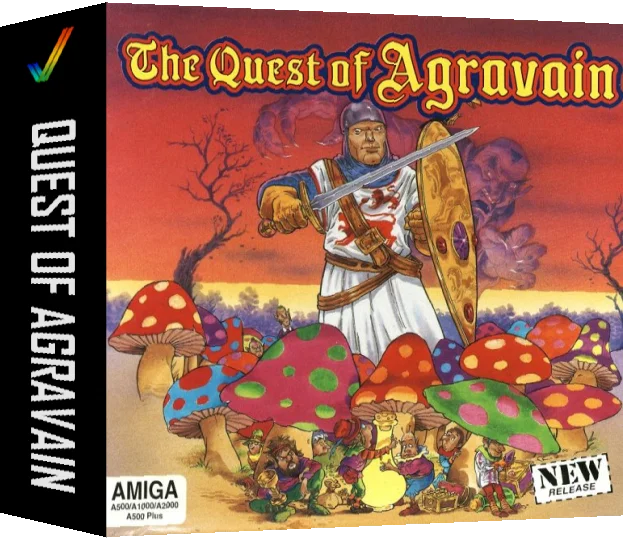 Quest of Agravain — box-3D (CUS)