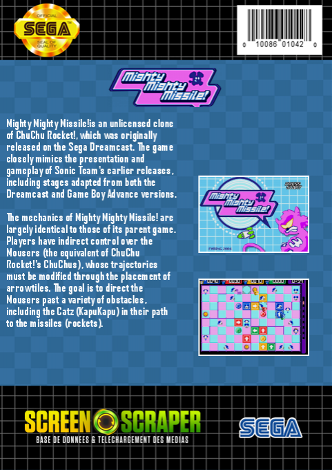 Mighty Mighty Missile — box-2D-back (SS)