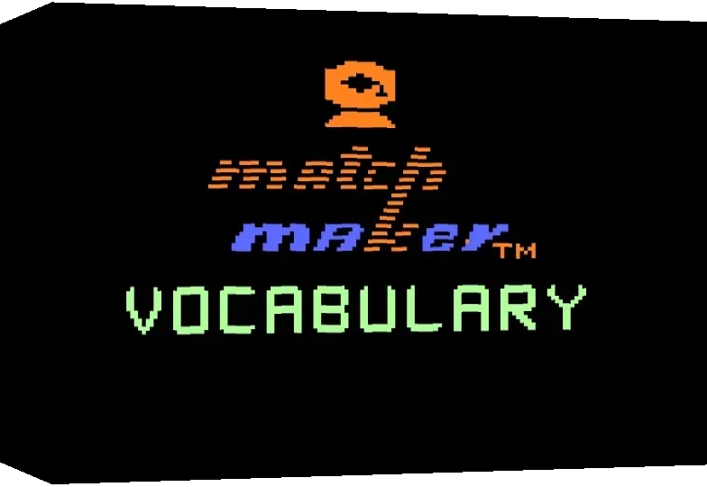 Matchmaker Vocabulary — box-3D (WOR)