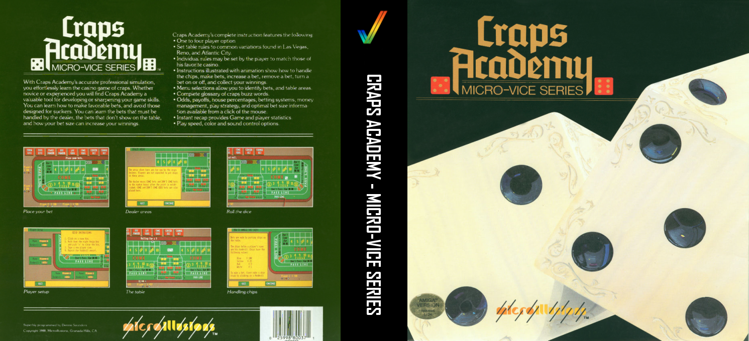 Craps Academy - Micro-Vice Series — box-texture (CUS)