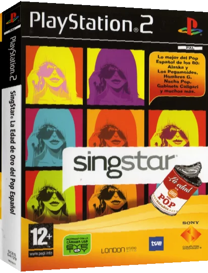 SingStar La Edad de Oro del Pop Espanol — box-3D (SP)
