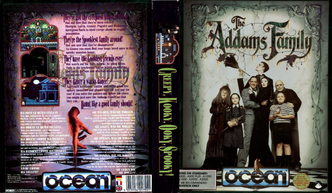 Addams Family, The — box-texture (EU)