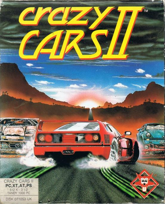 Crazy Cars 2 box art