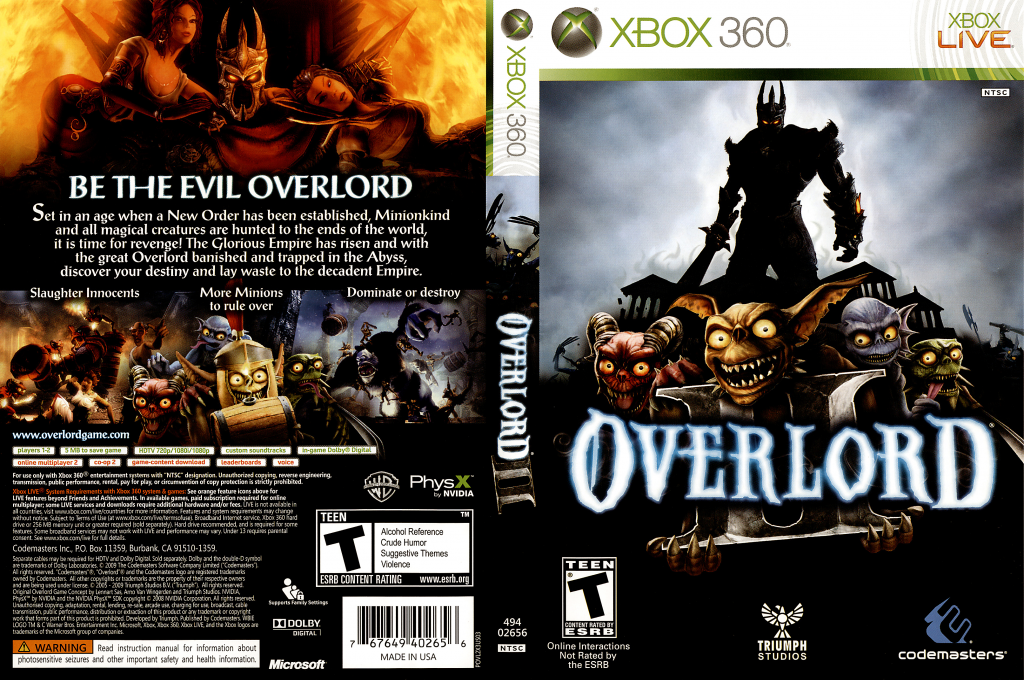 Overlord II — box-texture (US)