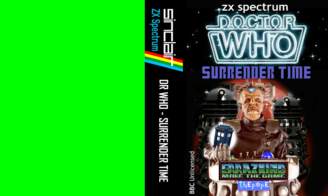 Dr Who : Surrender time — box-texture (EU)