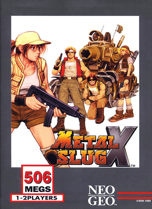 Metal Slug X : Super Vehicle-001 box art