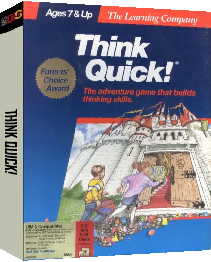 Think Quick! — box-3D (US)