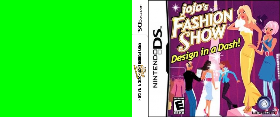 Jojo's Fashion Show - Design in a Dash! — box-texture (US)