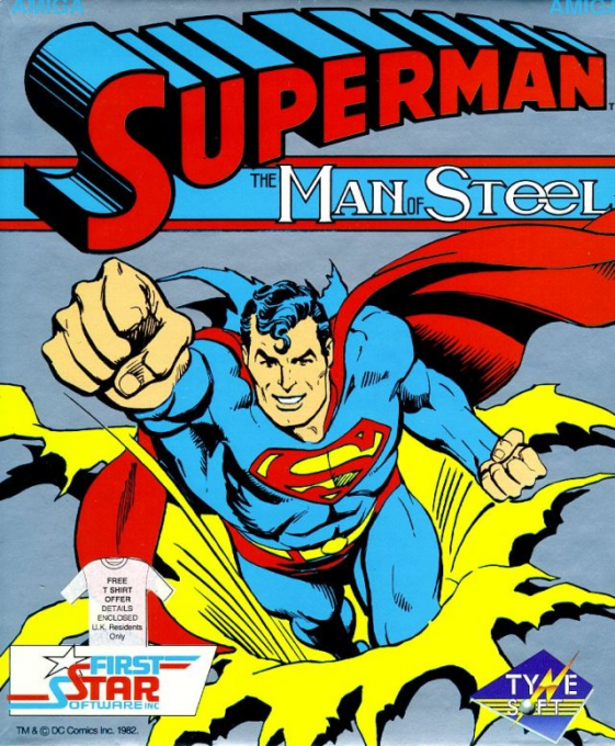Superman - The Man of Steel — box-2D (EU)