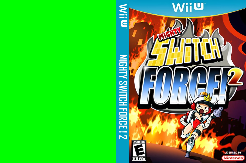 Mighty Switch Force! 2 — box-texture (US)