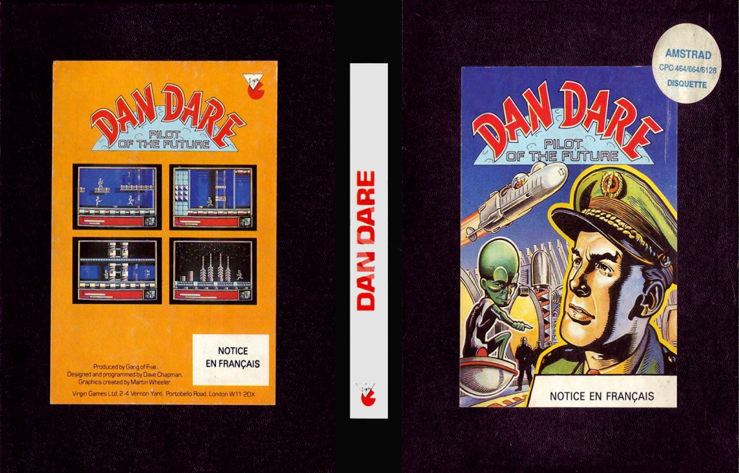Dan Dare - Pilot Of The Future — box-texture (FR)