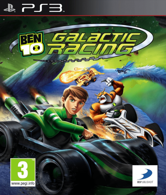 Ben 10 - Galactic Racing — box-2D (EU)