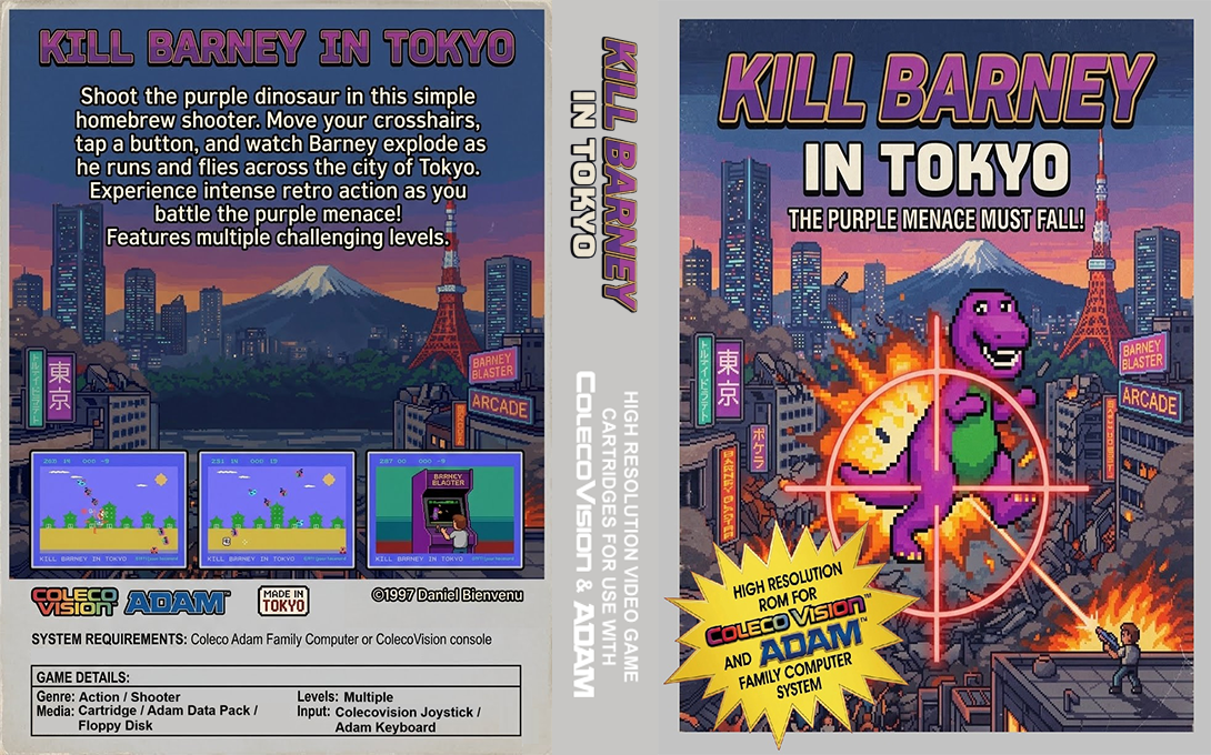 Kill Barney In Tokyo — box-texture (WOR)