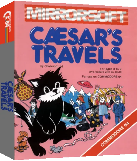 Caesar's Travels — box-3D (WOR)