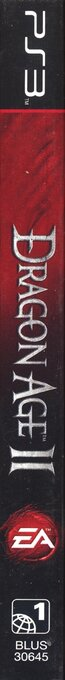 Dragon Age II — box-2D-side (US)