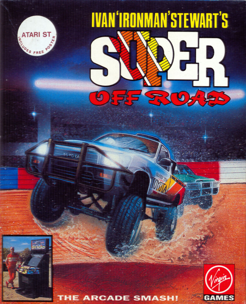 Ivan Ironman Stewart's Super Off Road box art