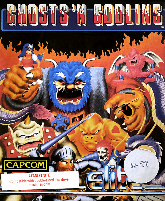 Ghosts'n Goblins box art