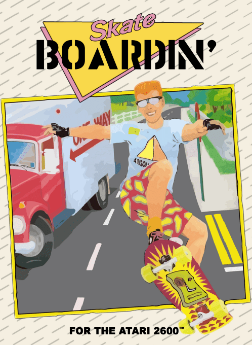 Skate Boardin' box art