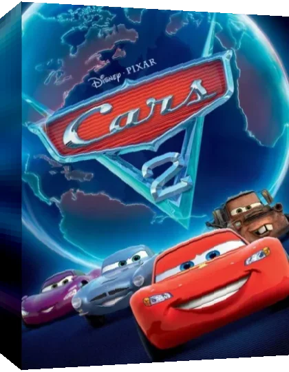 Cars 2 - The Video Game — box-3D (EU)