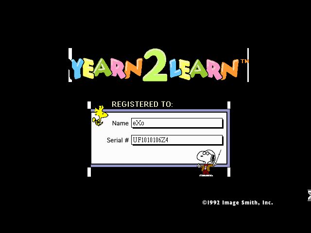 Yearn2Learn: Snoopy — sstitle (WOR)