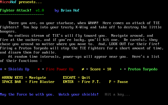 Fighter Attack! box art