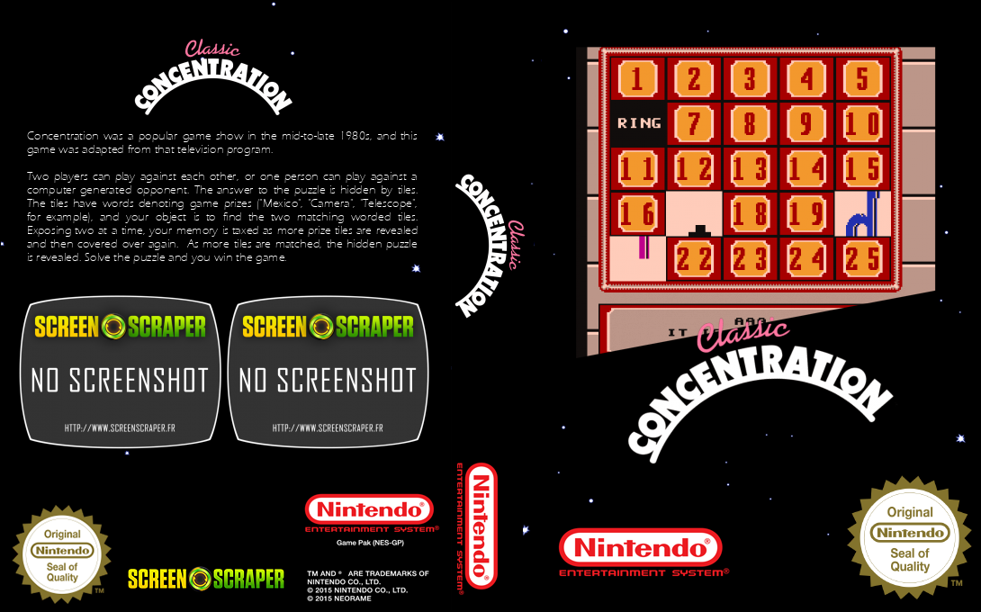 Classic Concentration — box-texture (SS)