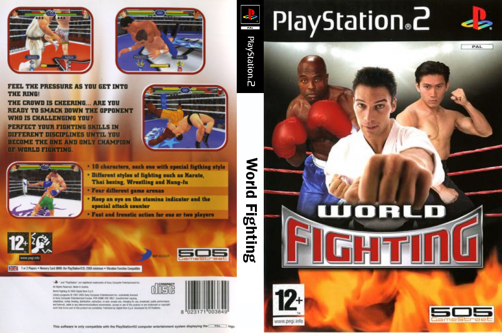 World Fighting — box-texture (EU)