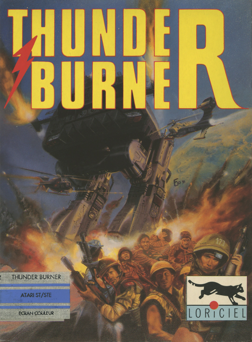 Thunder Burner box art