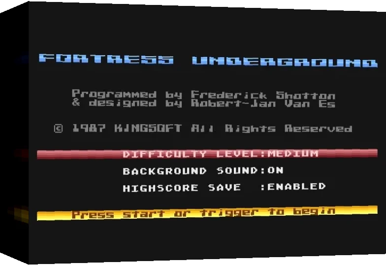 Fortress Underground — box-3D (WOR)
