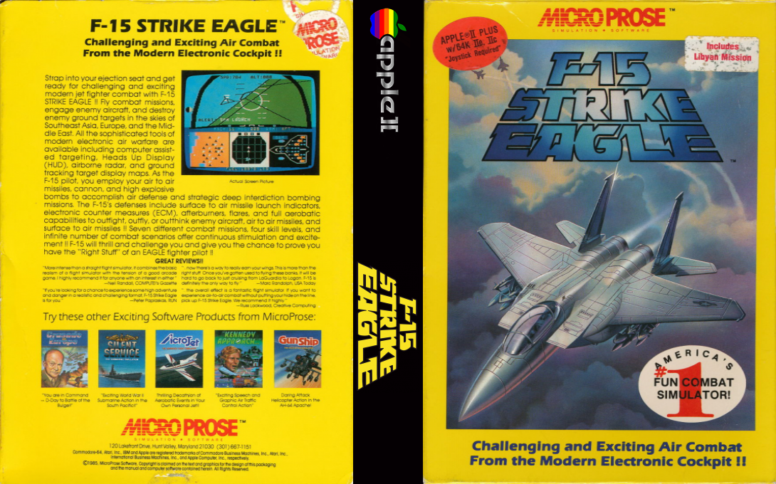 F-15 Strike Eagle — box-texture (US)