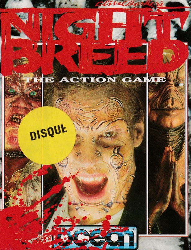Nightbreed - The Action Game box art