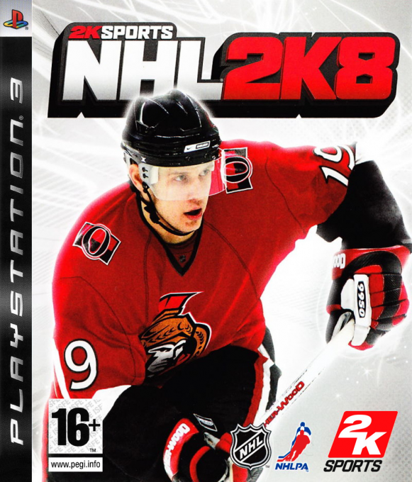 NHL 2K8 box art