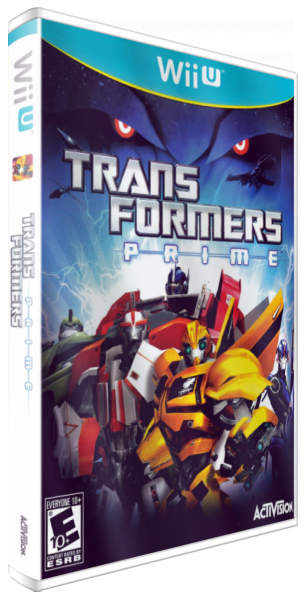 Transformers Prime - The Game — box-3D (US)