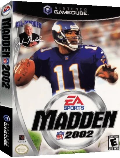 Madden NFL 2002 — box-3D (US)