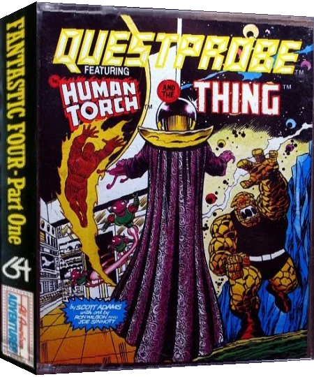 Questprobe Featuring The Human Torch And The Thing — box-3D (EU)