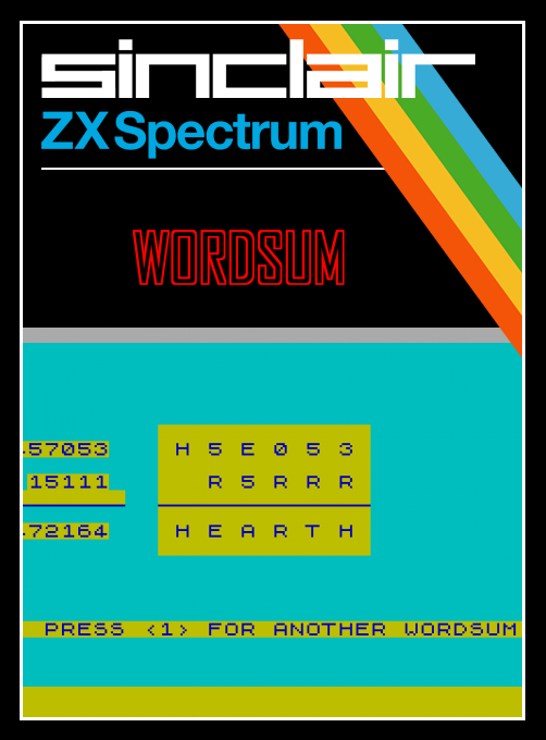 Wordsum box art