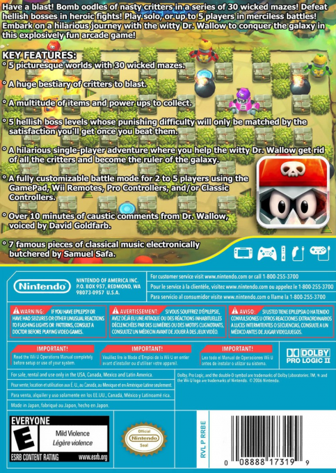 Bombing Bastards — box-2D-back (US)
