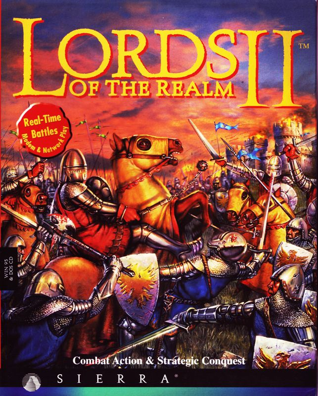 Lords of the Realm II — box-2D (EU)