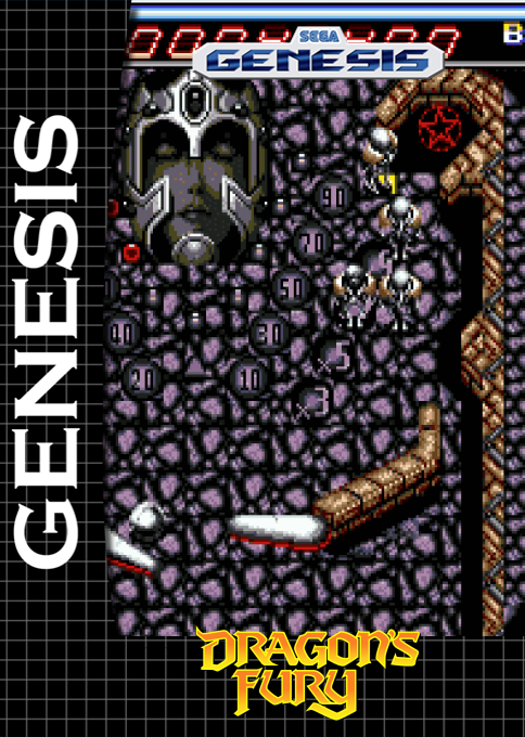 Dragon's Fury — box-2D (SS)