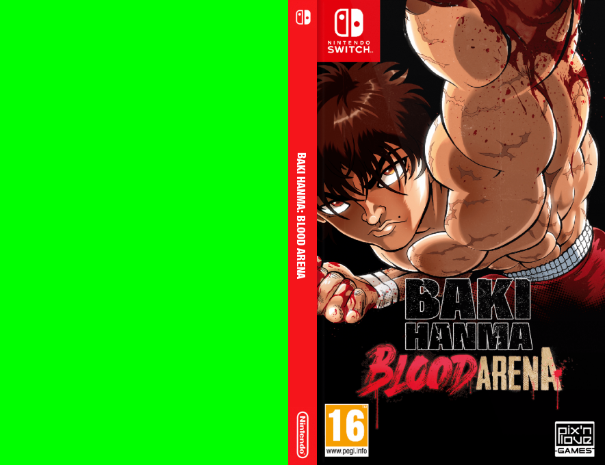 Baki Hanma - Blood Arena — box-texture (EU)