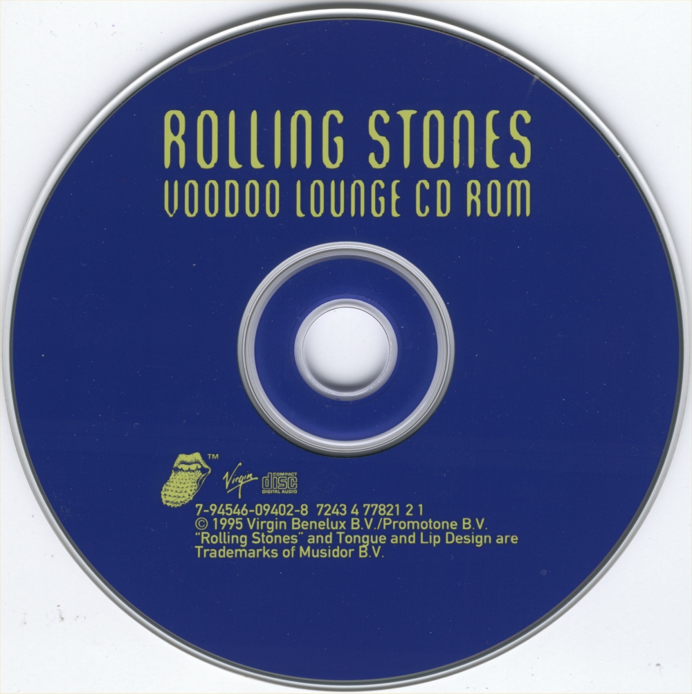 Rolling Stones Voodoo Lounge CD-ROM — support-2D (WOR)